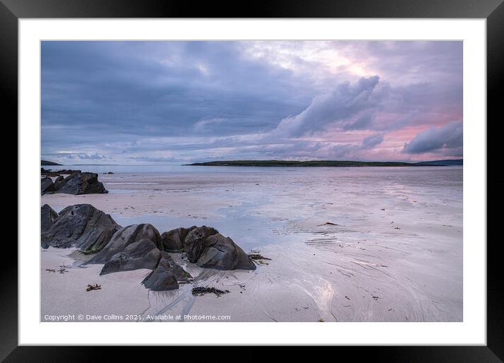Narin Beach, Co Donegal, Ireland Framed Mounted Print by Dave Collins