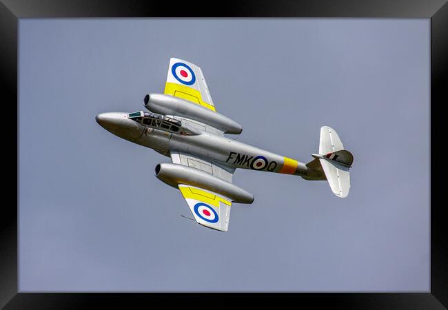Gloster Meteor Framed Print by Oxon Images