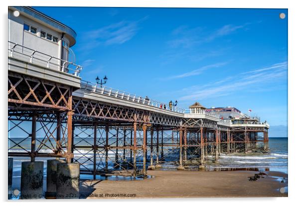 Cromer pier Acrylic by Chris Yaxley