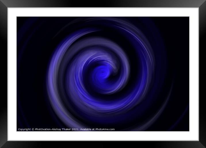 An artistic Digital art for creative display or decoration.  Framed Mounted Print by PhotOvation-Akshay Thaker