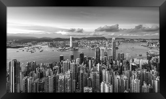 HONG KONG 40 Framed Print by Tom Uhlenberg