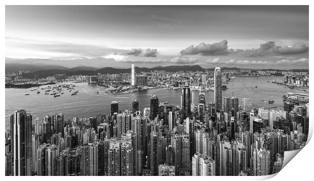 HONG KONG 40 Print by Tom Uhlenberg