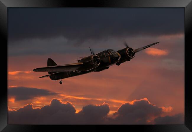 Bristol Blenheim  MkIF Night Fighter Framed Print by Oxon Images