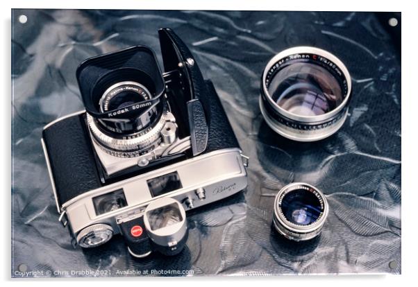 Kodak Retina 11C, rangefinder camera Acrylic by Chris Drabble