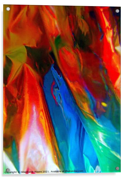 Abstract 10271 Acrylic by Stephanie Moore