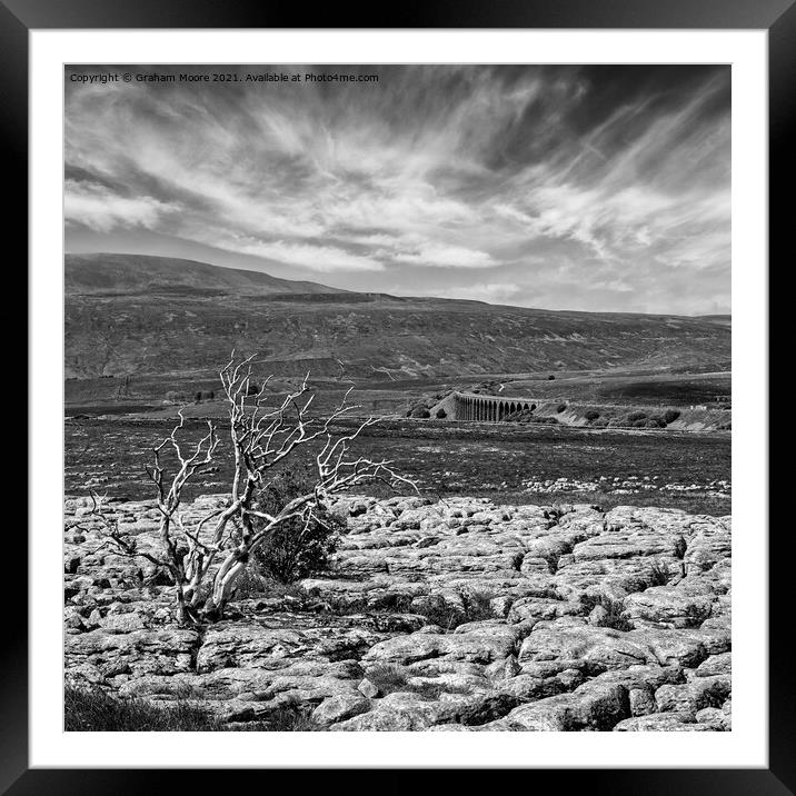 Ribblehead Viaduct Framed Mounted Print by Graham Moore