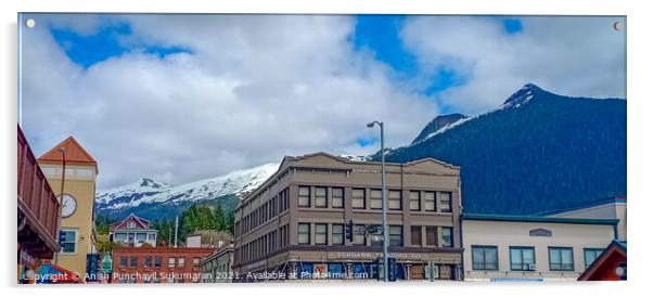  ketchikan alaska Acrylic by Anish Punchayil Sukumaran