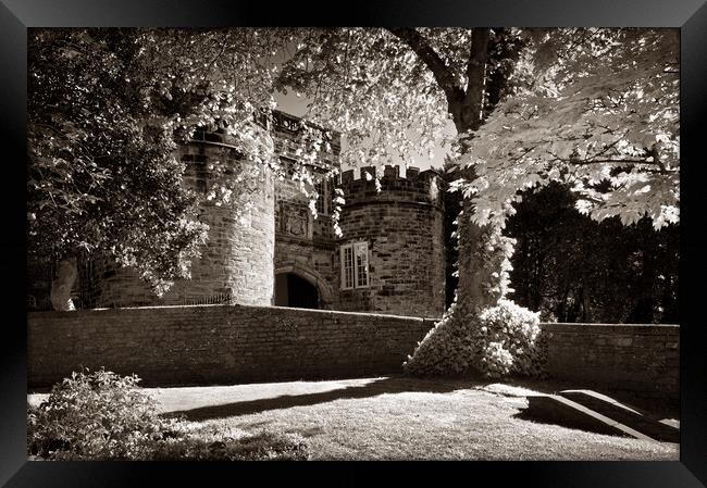 Skipton Castle   Framed Print by Darren Galpin