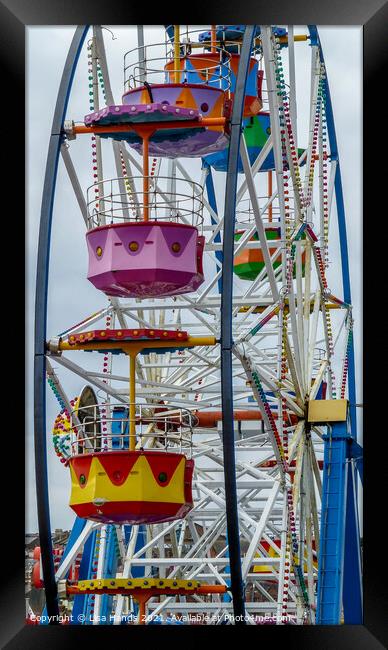 The Ferris Wheel Framed Print by Lisa Hands