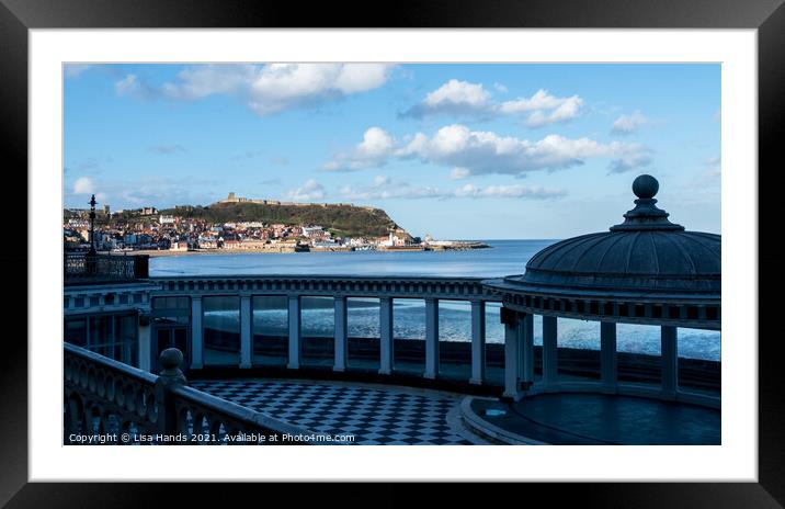 The Spa, Scarborough, North Yorkshire. Framed Mounted Print by Lisa Hands