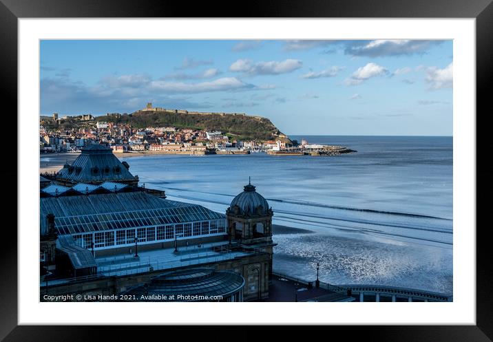 Scarborough Spa 2 Framed Mounted Print by Lisa Hands