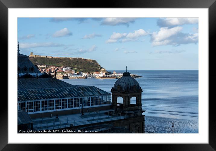 Scarborough Spa Framed Mounted Print by Lisa Hands