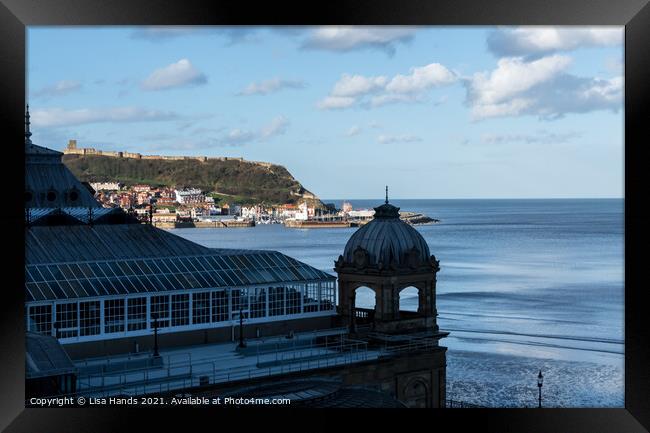 Scarborough Spa Framed Print by Lisa Hands