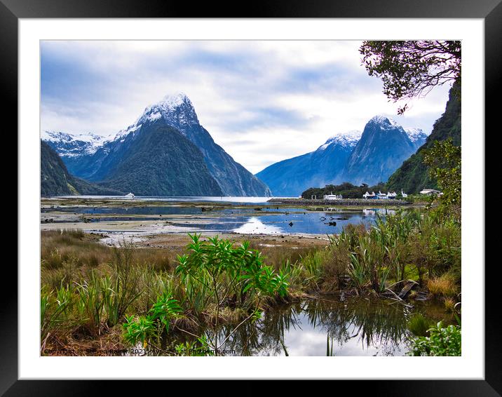Milford Sound - New Zealand Framed Mounted Print by Steven Ralser