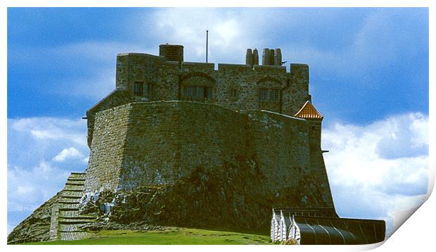 Lindisfarne Castle Print by Tom Gomez