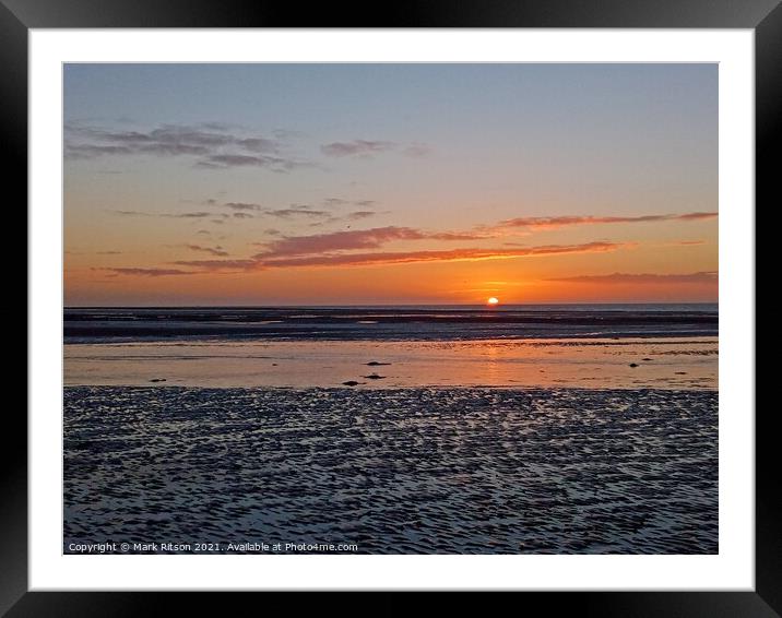 Almost twilight   Framed Mounted Print by Mark Ritson