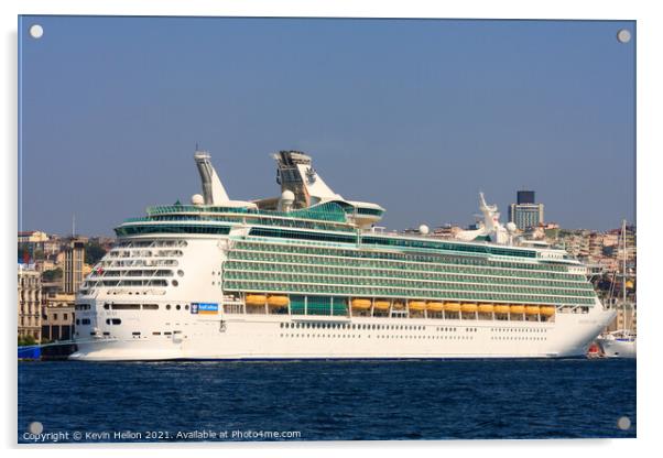 Mariner of the Seas Acrylic by Kevin Hellon