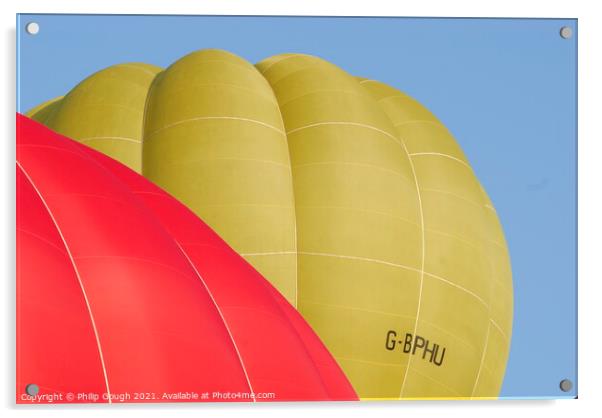 Balloons in the sky Acrylic by Philip Gough