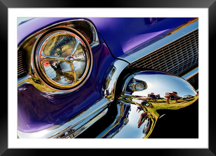 The Iconic 1956 Cadillac Eldorado Biarritz Framed Mounted Print by Andy Evans Photos