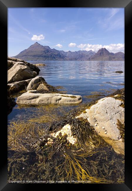 The Black Cuillin mountains on the Isle of Skye Framed Print by Photimageon UK