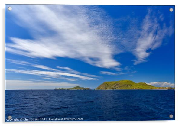 Islands of Indonesia with sea and sky Acrylic by Chun Ju Wu