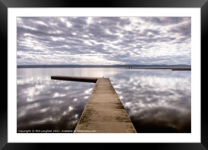 West Kirby Reflections Framed Mounted Print by Phil Longfoot