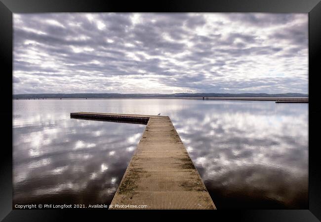 West Kirby Reflections Framed Print by Phil Longfoot