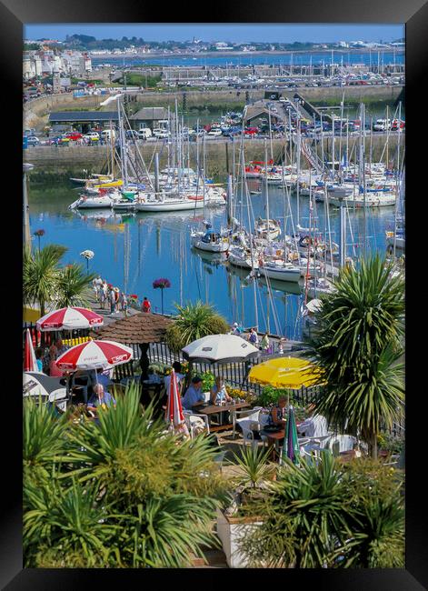 St Peterr Port .Guernsey Channel Islands. Framed Print by Philip Enticknap