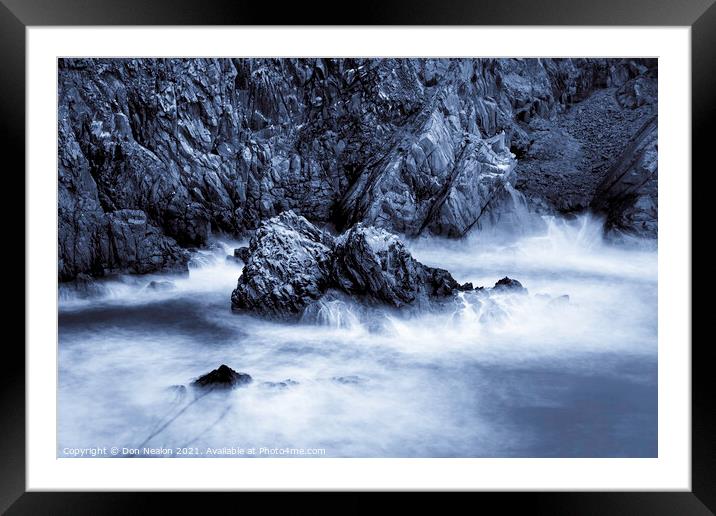 Dramatic Granite Cliffs Framed Mounted Print by Don Nealon