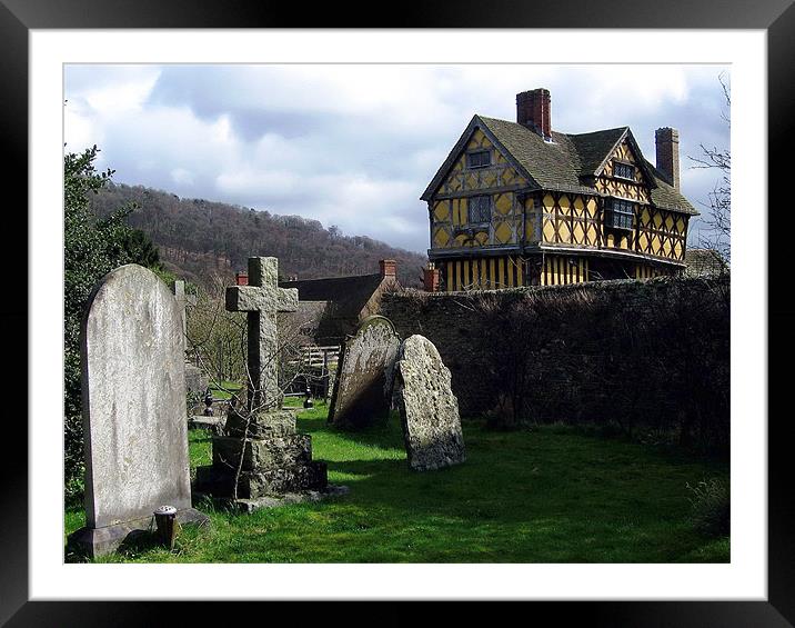 Stokesay Castle, Shropshire Framed Mounted Print by Tammy Winand