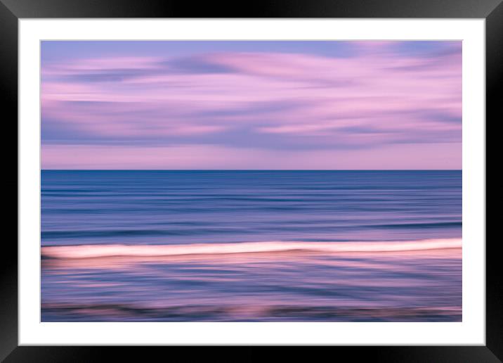 Band of Light - The Moray Firth Framed Mounted Print by John Frid
