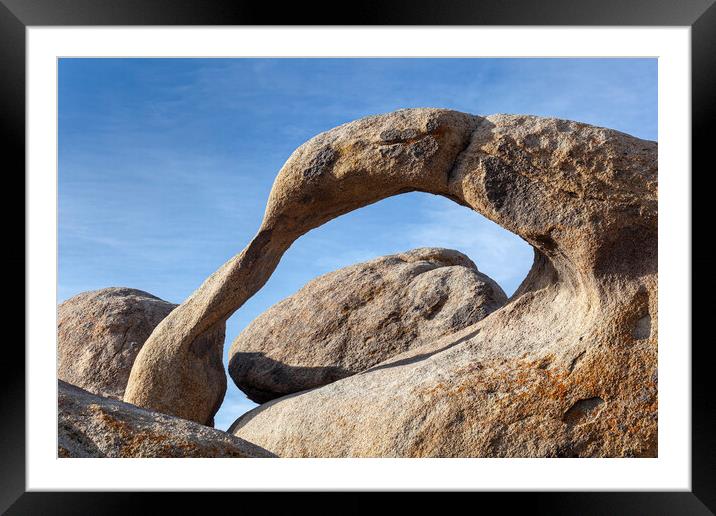 Mobius Arch Framed Mounted Print by David Hare