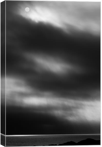 Altandhu stormy view Canvas Print by Keith Thorburn EFIAP/b