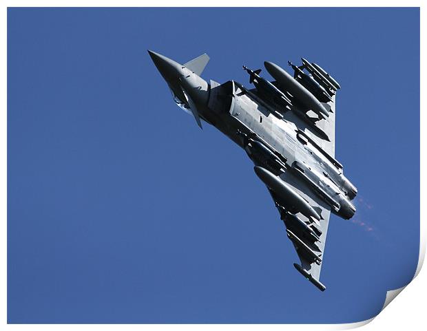 Eurofighter Typhoon Print by J Biggadike