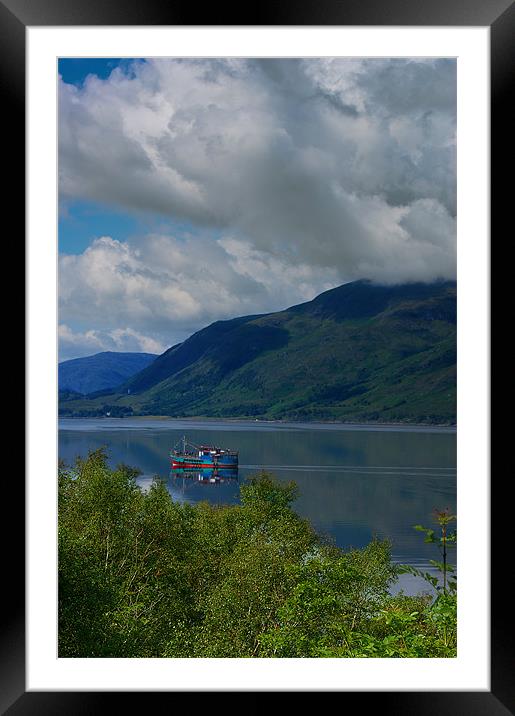 Loch Ness Framed Mounted Print by Keith Thorburn EFIAP/b