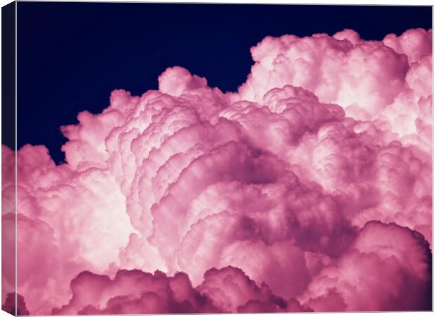 Pink clouds Canvas Print by mark humpage