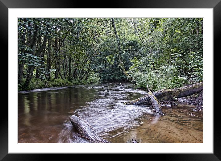 Gorge Framed Mounted Print by Sam Smith