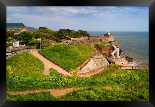 Jacob's Ladder Sidmouth Framed Print by Darren Galpin