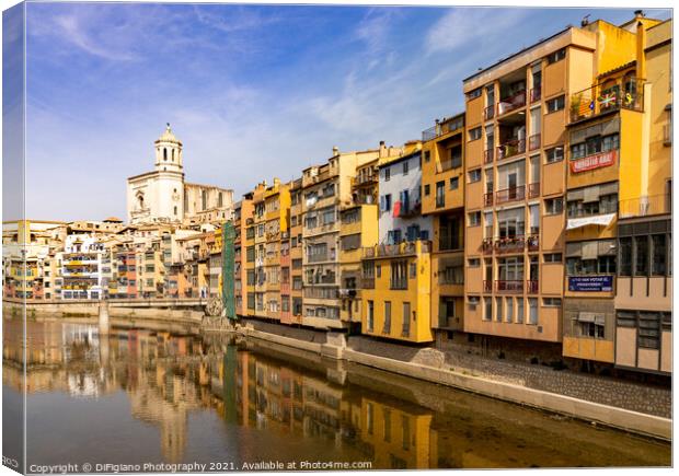 Girona Canvas Print by DiFigiano Photography