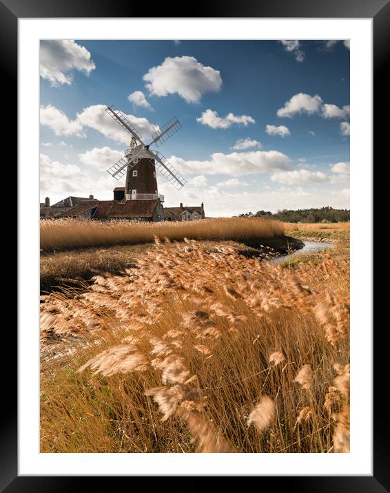 Golden Days at Cley Framed Mounted Print by David Semmens