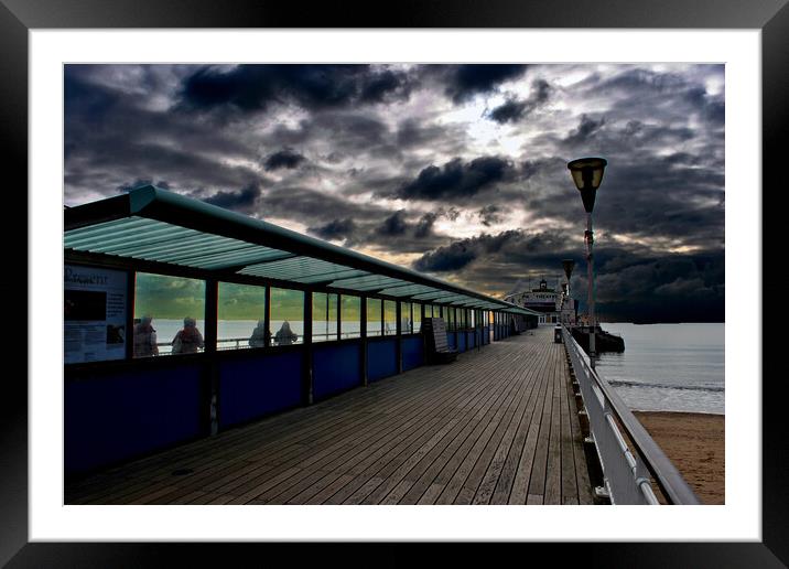 Bournemouth Pier Dorset England Framed Mounted Print by Andy Evans Photos