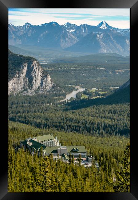 Banff Nation Park, Alberta, Canada Framed Print by Mark Llewellyn