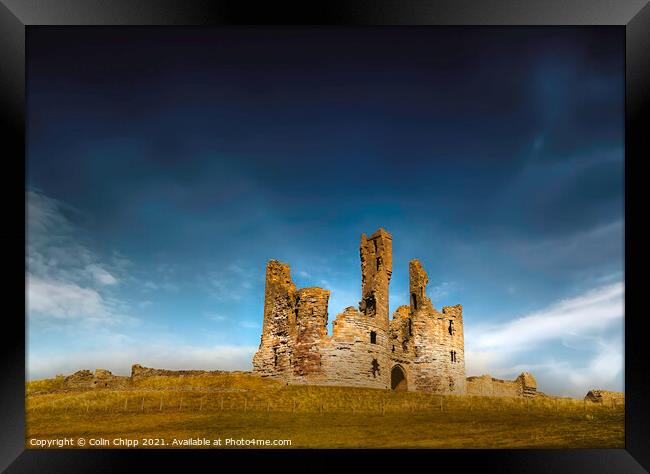 Ancient Dunstanburgh Framed Print by Colin Chipp