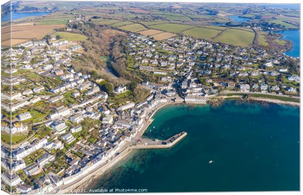 St Mawes, near Falmouth, Truro, Cornwall,  Canvas Print by Tim Woolcock