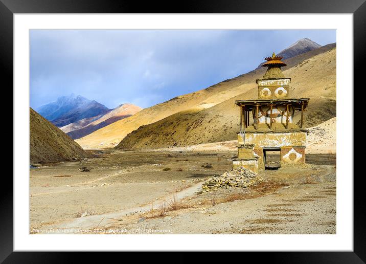 Dolpo, Nepal Framed Mounted Print by geoff shoults