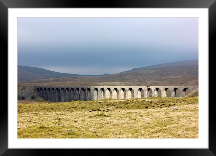 Ribblehead Viaduct Framed Mounted Print by Susan Snow