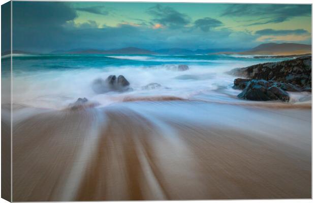 Outer Hebrides Shoreline Canvas Print by Phil Durkin DPAGB BPE4