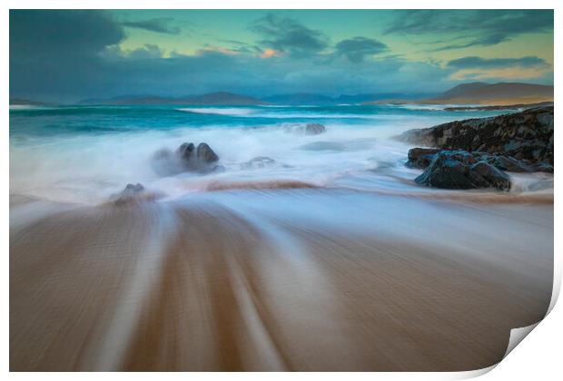 Outer Hebrides Shoreline Print by Phil Durkin DPAGB BPE4
