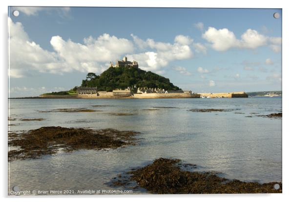 St Michael's Mount, Cornwall Acrylic by Brian Pierce