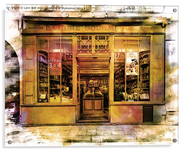 The Biscuit Shop Acrylic by Lynn Bolt